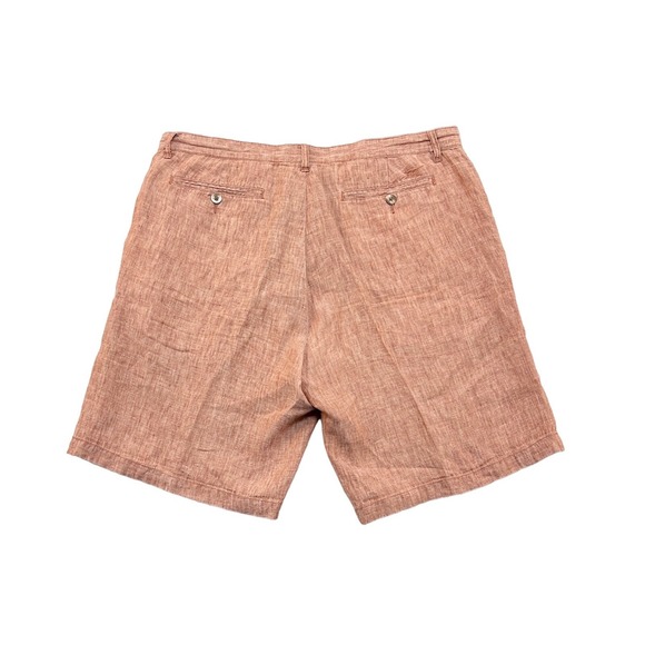 Madda Fella Shorts Key West Truman Linen Customs House‎ Brick Size 40 Resortwear - Picture 7 of 13